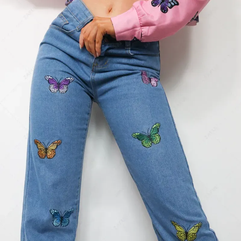 Pantalón mariposas