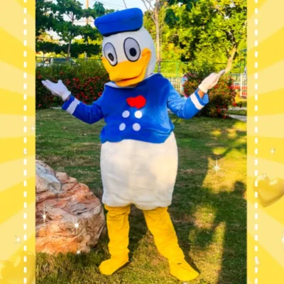SORPRESA CON PATO DONALD