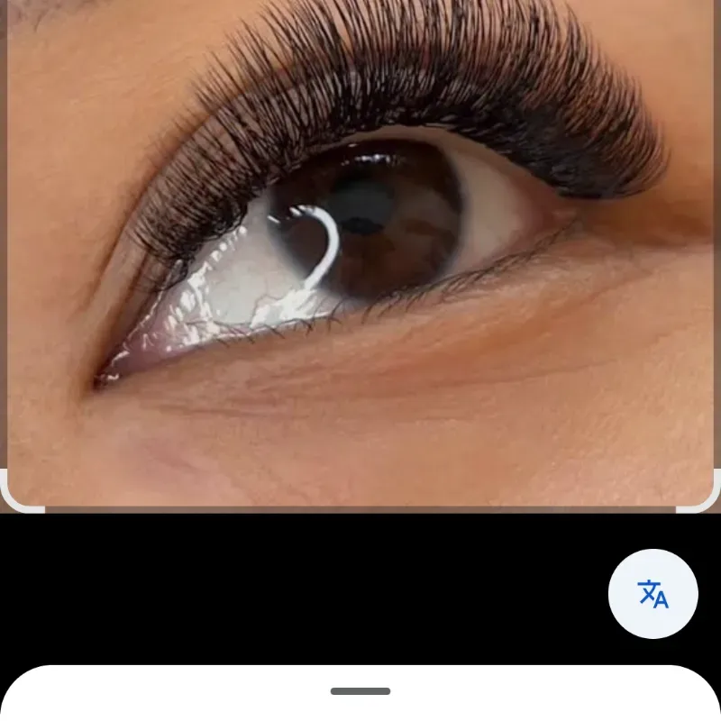 Pestañas ojo de muñeca