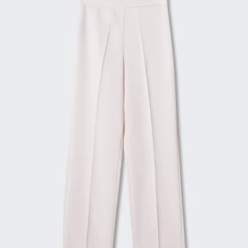 Pantalón de tela claro