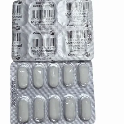 METOCARBAMOL (750mg,10t)(VENCE 5-26)