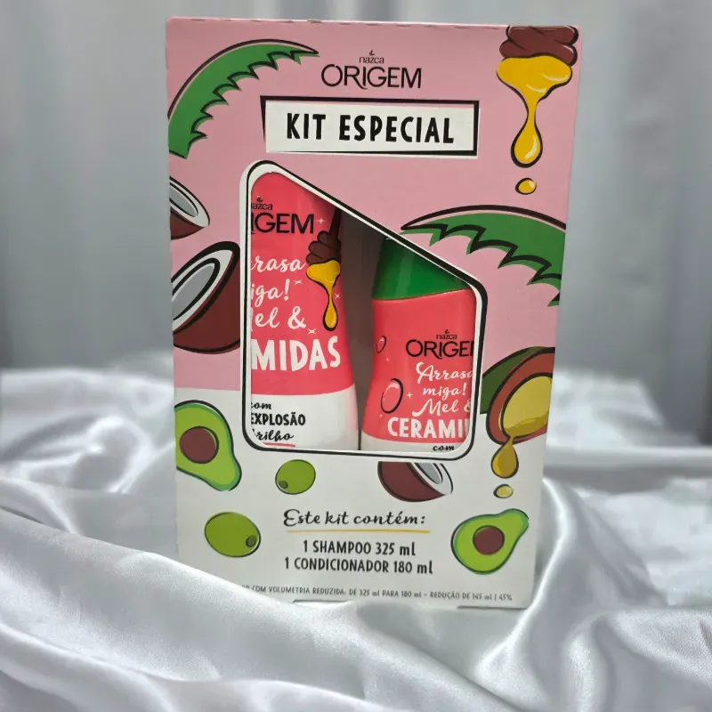 Kit Nazca Origem Champú (350ml) y acondicionador (180ml)