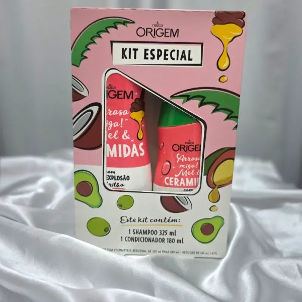 Kit Nazca Origem Champú (350ml) y acondicionador (180ml)