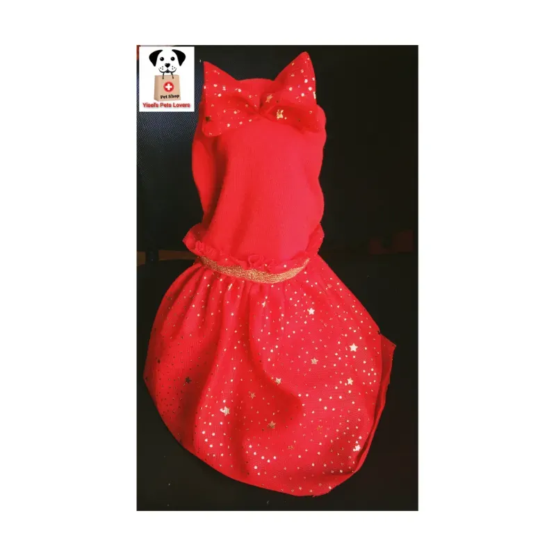 Vestido mediano para mascotas