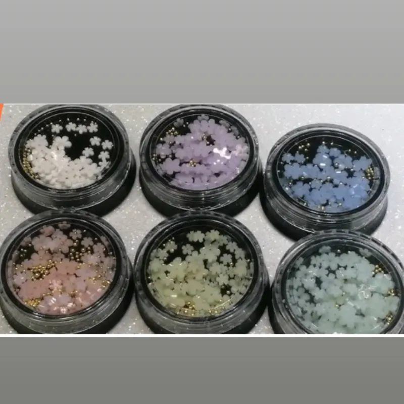 Flores de Resina Varios Colores