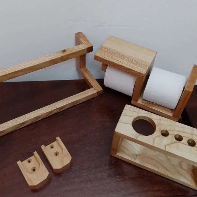 Set de 4 acesorios para baño (Por Encargo)