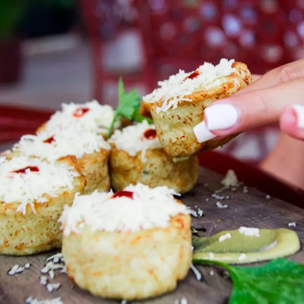 Tostones rellenos