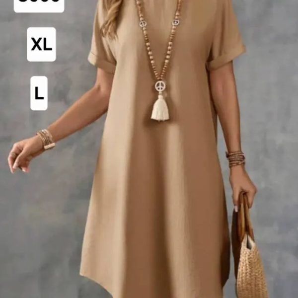 Vestido caqui