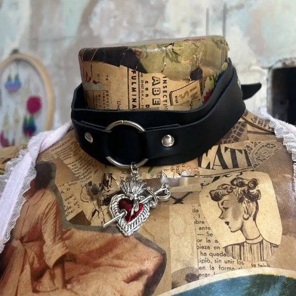 Choker de cuero