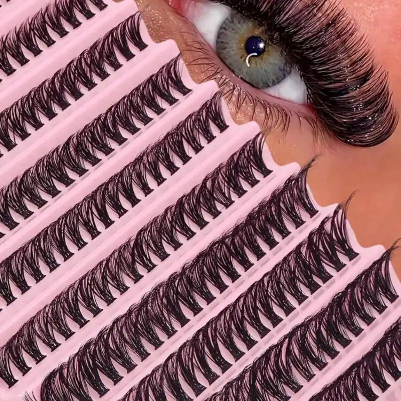 Pestañas grupales 40D