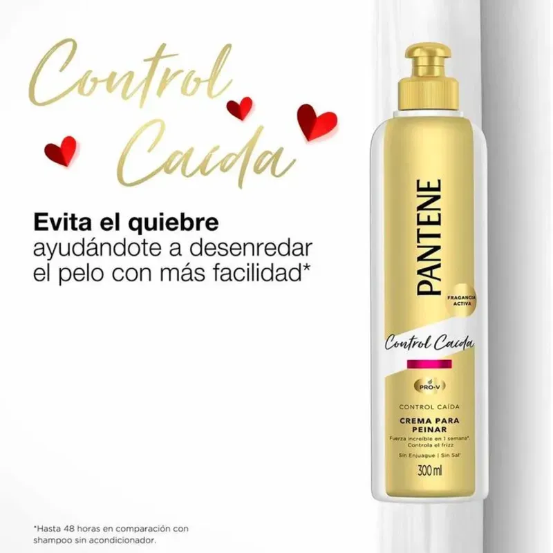 Crema de peinar Pantene Control caida 300ml