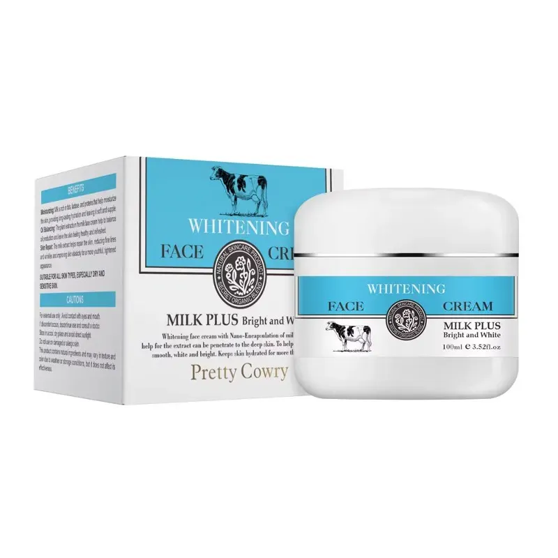 ‼️Crema facial hidratante con extracto de leche‼️