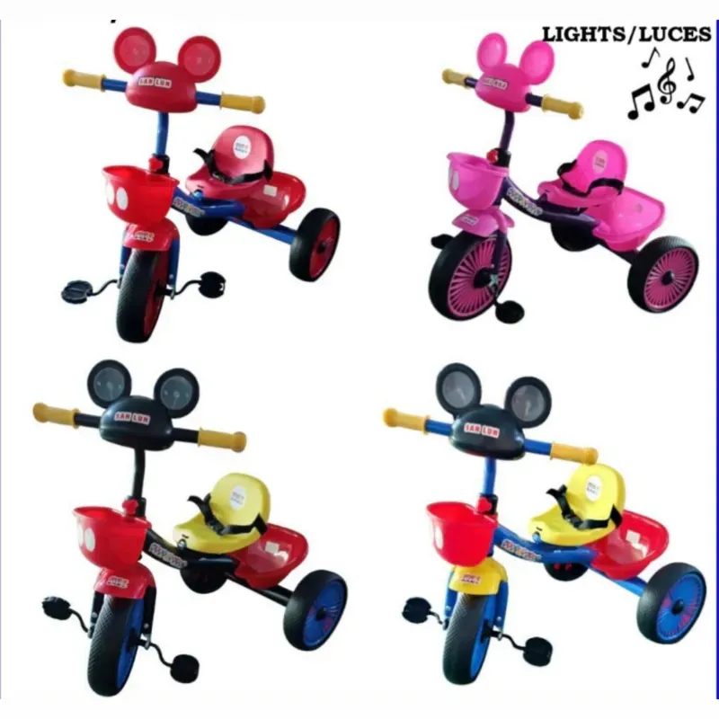 Triciclo Infantil con Luces y Sonido