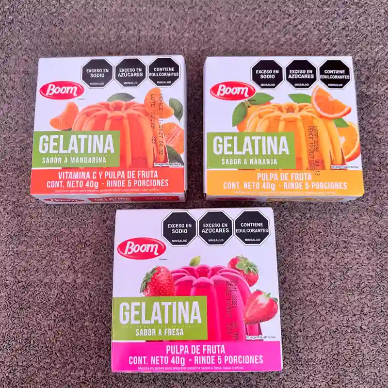 Gelatina Boom