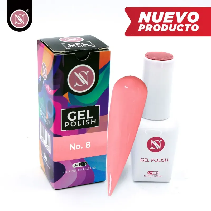 Esmalte Gel No. 8