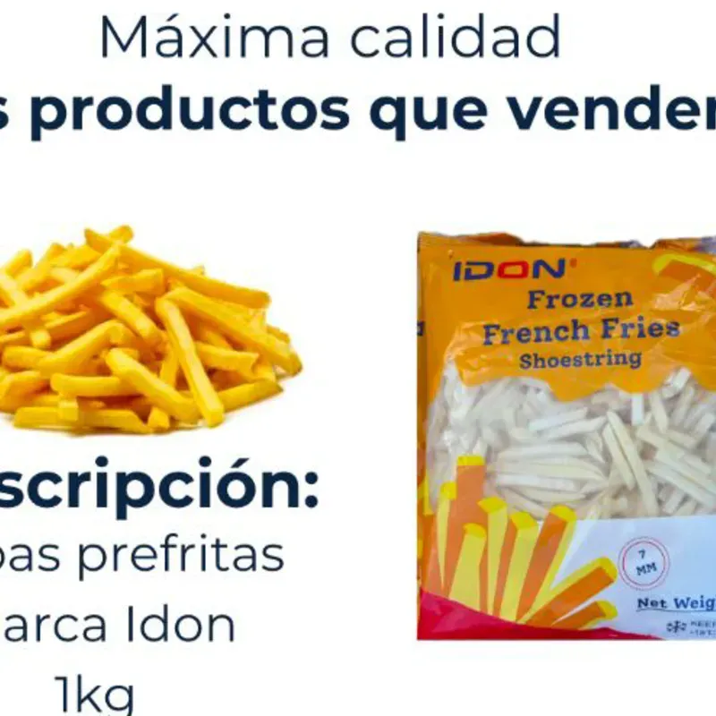 Papas prefitas 1kg