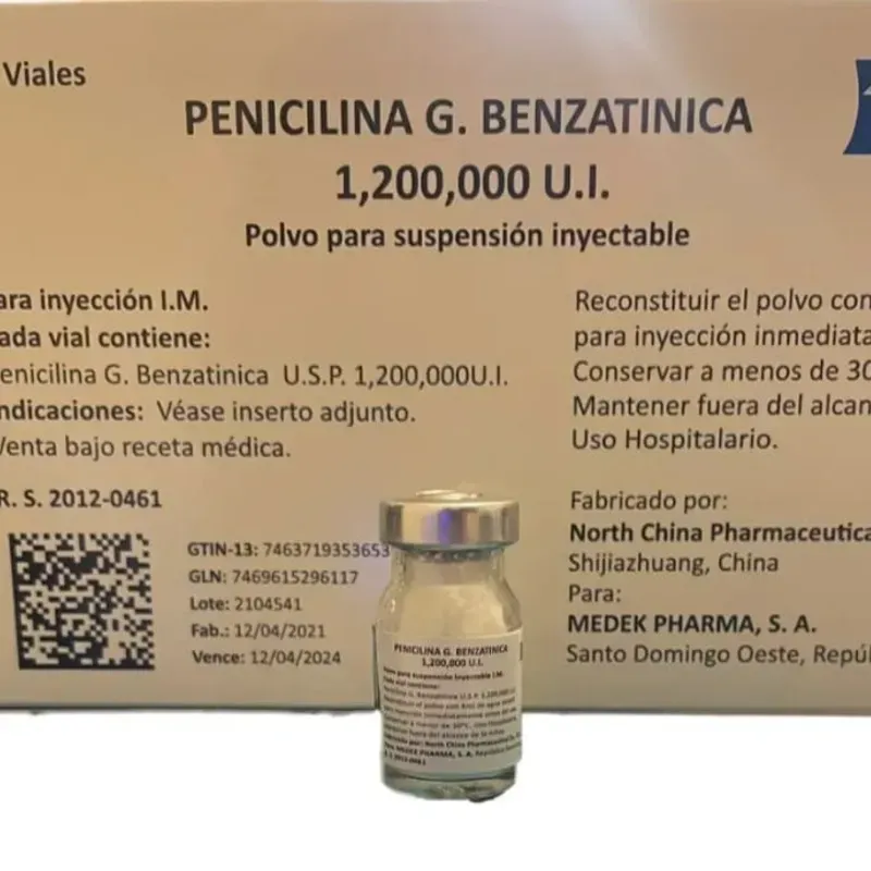  Penicilina Benzatinica (bulbo de 1.200.000 U.I)