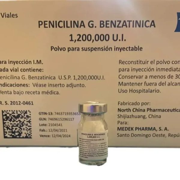  Penicilina Benzatinica (bulbo de 1.200.000 U.I)