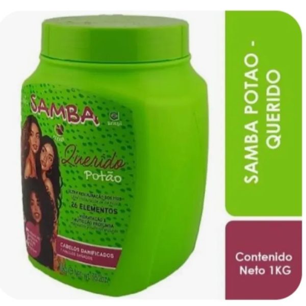 TRATAMIENTO PARA EL CABELLO" SAMBA 1 kg"