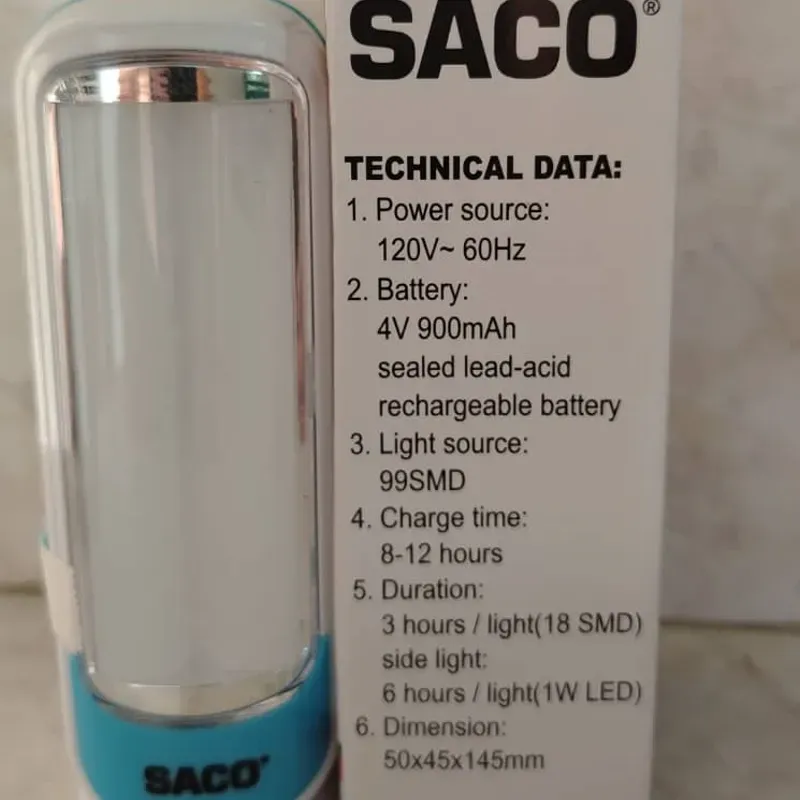 LINTERNA  RECARGABLE