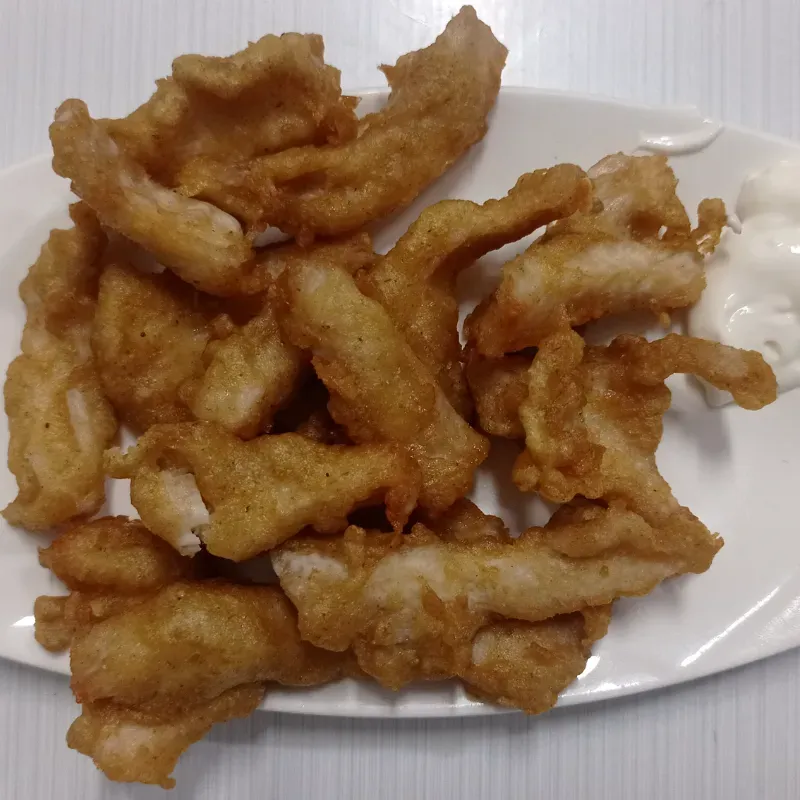 Fajitas de pollo empanadas