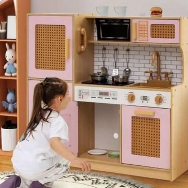 Juguete de niña (set de cocina 84  x 24 x 80 cm)