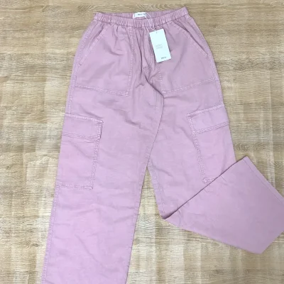 Pantalón Mango color rosado