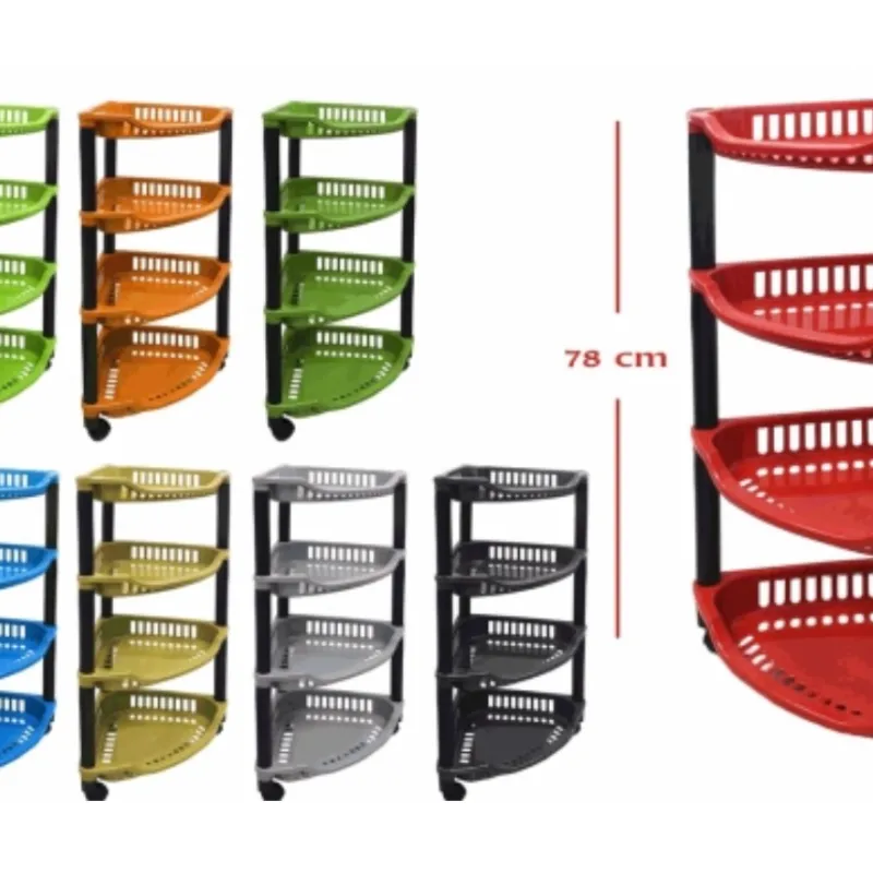 Organizador plástico para cocina.