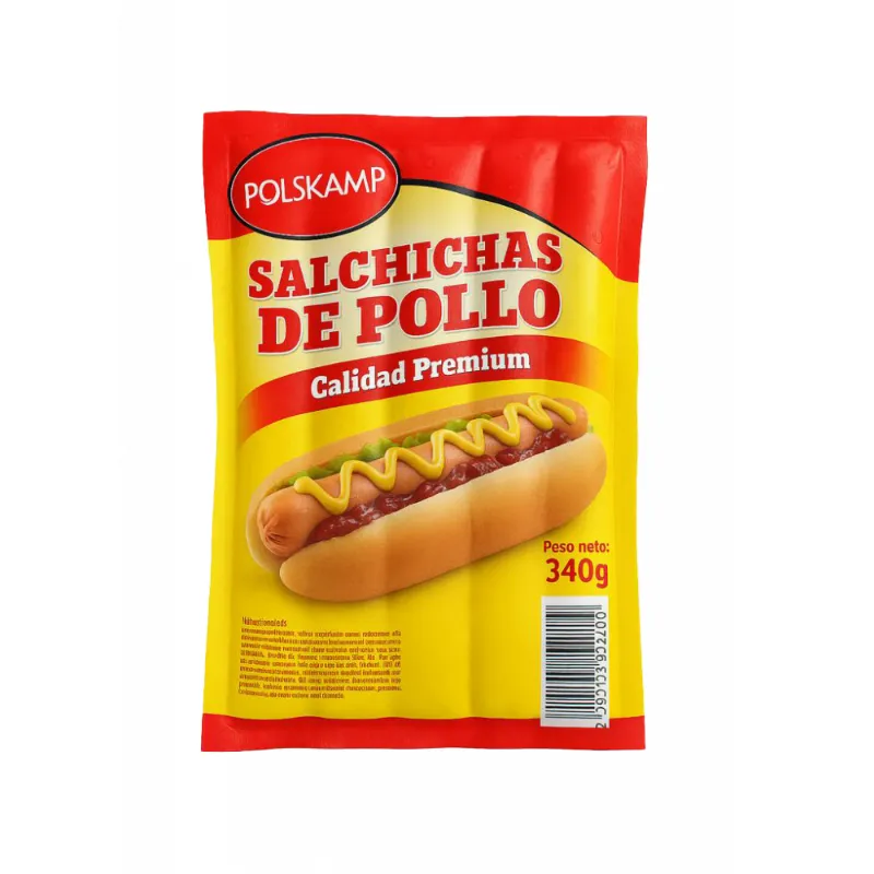 Salchichas de pollo