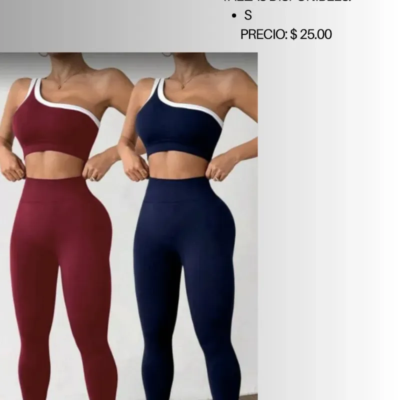 Conjunto deportivo de una sola manga