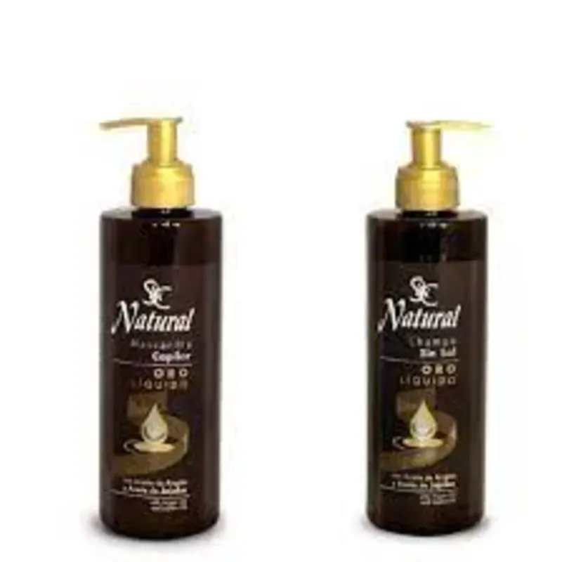 Juego de Shapoo y Acondicionador Oro Liquido