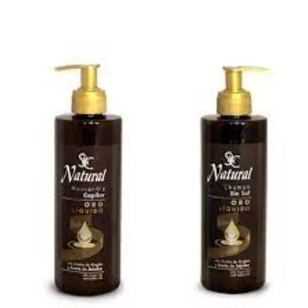 Juego de Shapoo y Acondicionador Oro Liquido