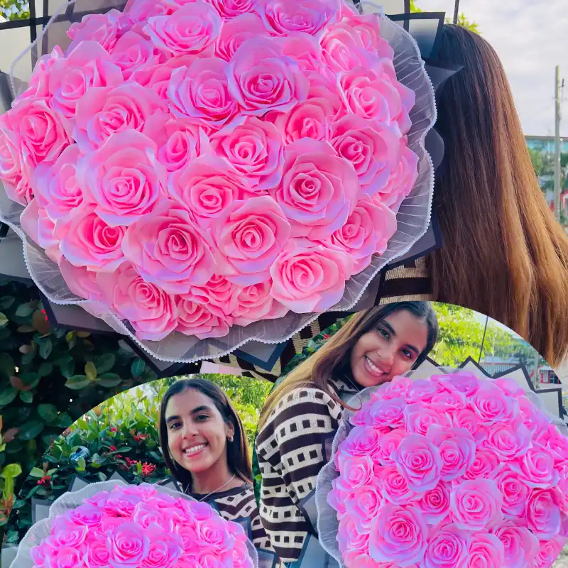 Ramo Buchón de Satin