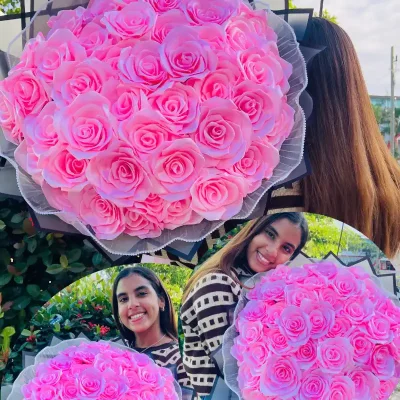 Ramo Buchón de Satin