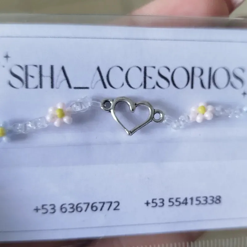 Pulsera de mostacillas ♥