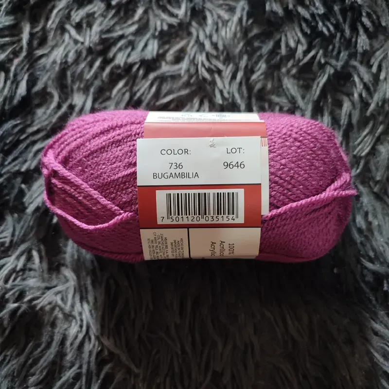 Estambre color bugambilia