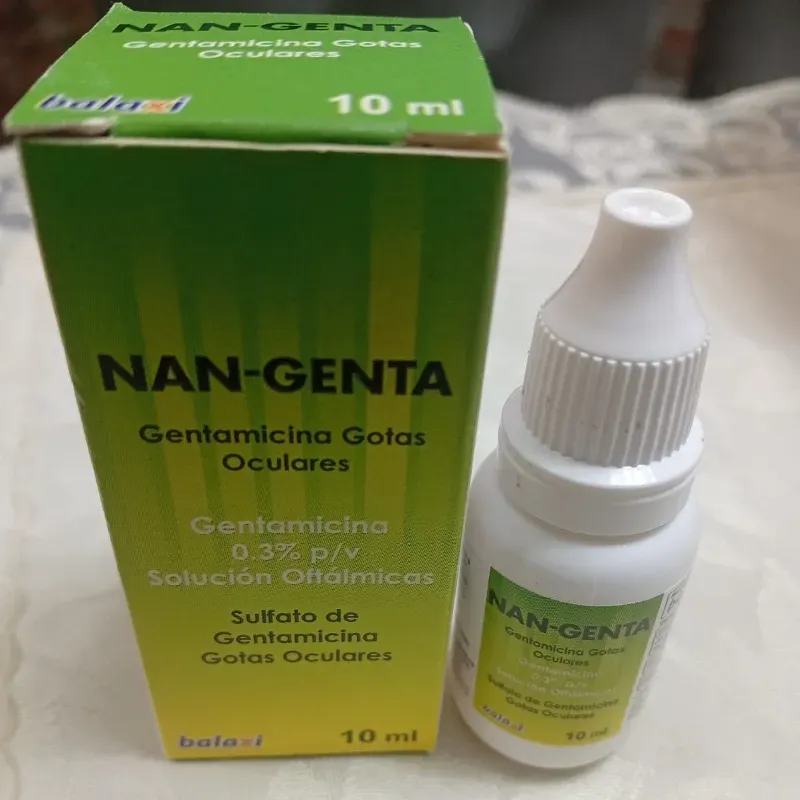  Gentamicina (0.3%, 10 ml)