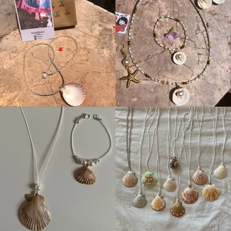 Collares con concha