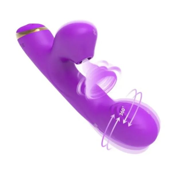 Consolador succionador