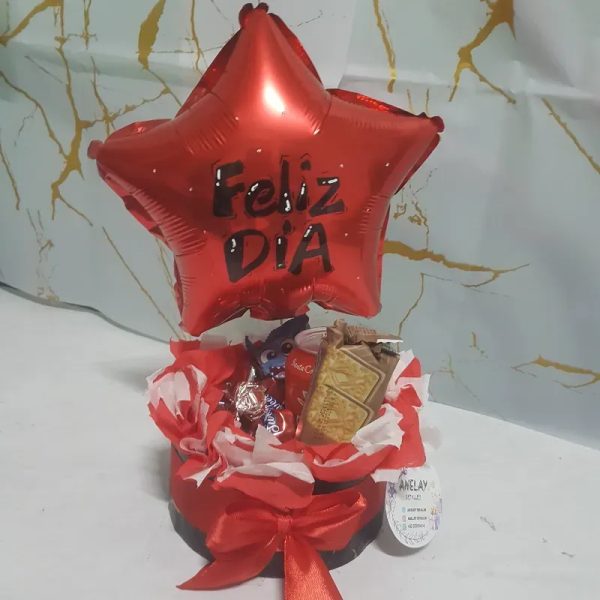 Caja redonda pequeña
