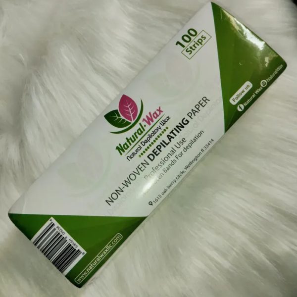 Bandas de Depilación - Algodón (100 pzas)