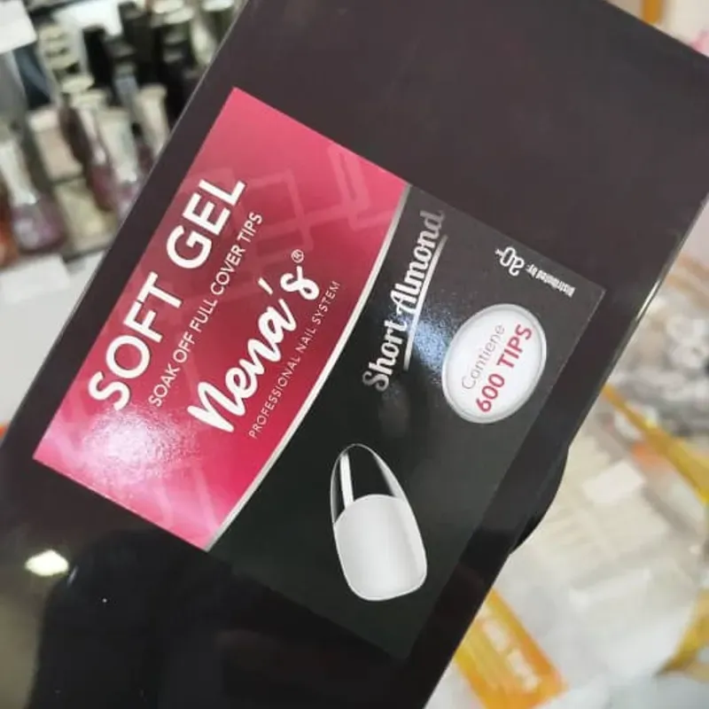 Uñas soft gel 600 piezas