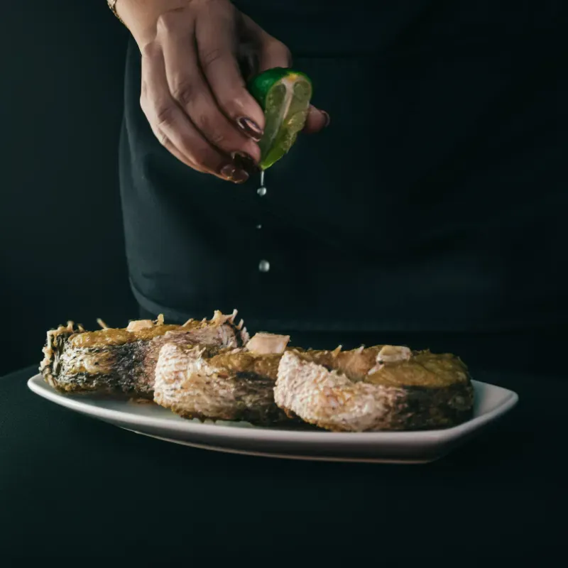 Rueda de Pescado frito