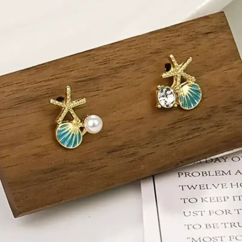 ARETES PEQUEÑOS TEMA MAR