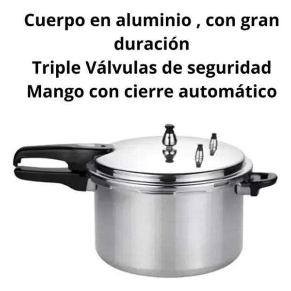 Ollas tres válvulas