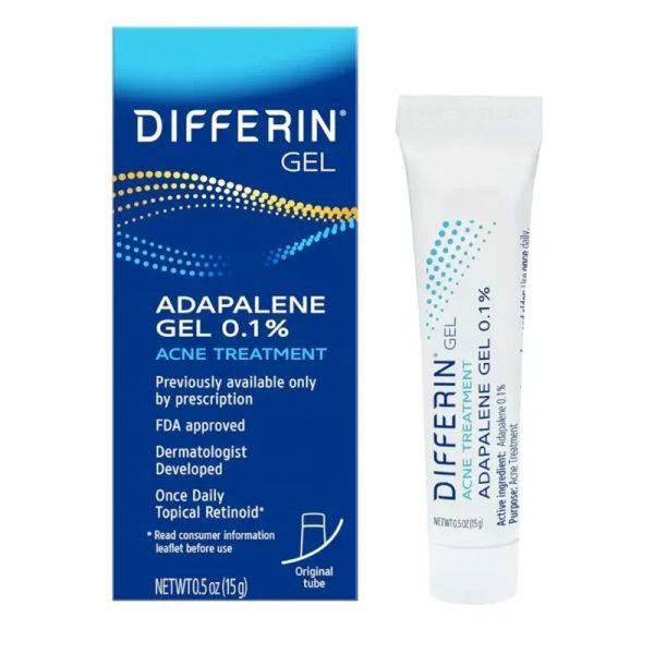 Adapaleno en Gel 0.1% Differin 15 g