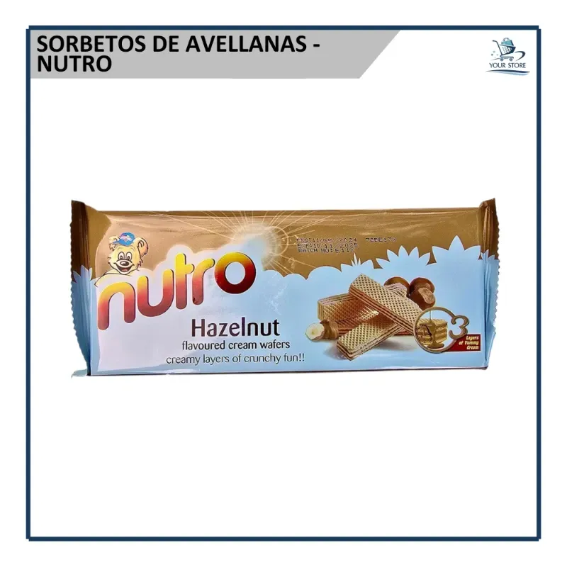 Sorbetos de Avellanas - Nutro (75g)