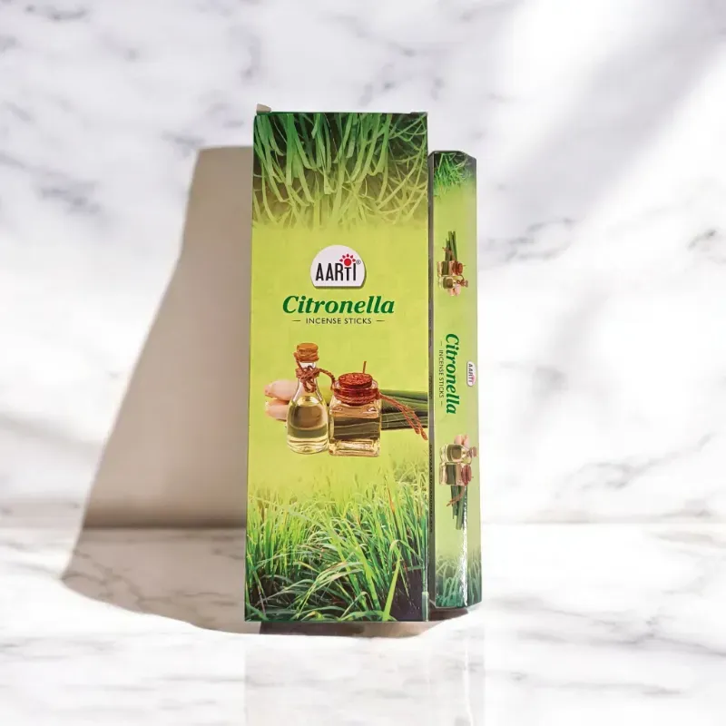 Hebras de inciensos de citronela para mosquitos
