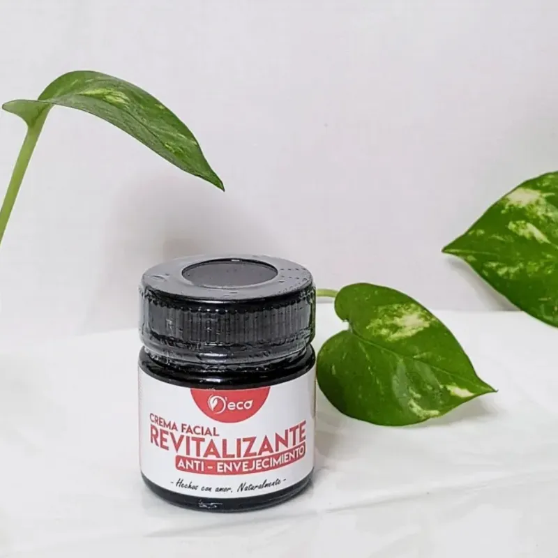 Crema facial revitalizante Anti envejecimiento