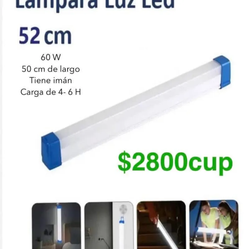 Lámpara led recargable
